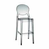 Посуточная аренда Прозрачный стул из поликарбоната Ghost Bar Chair.Размеры (см, Длина х Ширина х Высота): 47x54x110 в Москве