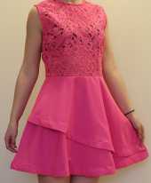 Посуточная аренда Розовое платье.Размер XL  в Чите